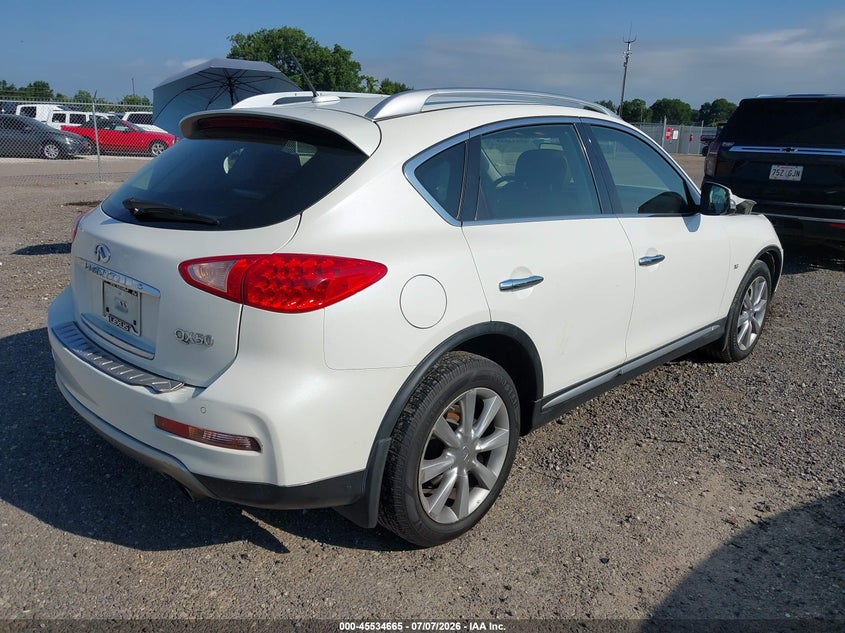 2016 Infiniti Qx50 VIN JN1BJ0RP6GM231514 IAAI salvage auction — FRONT END, Wait Title, sold $1,075 on 2026-08-21 (photo 4)