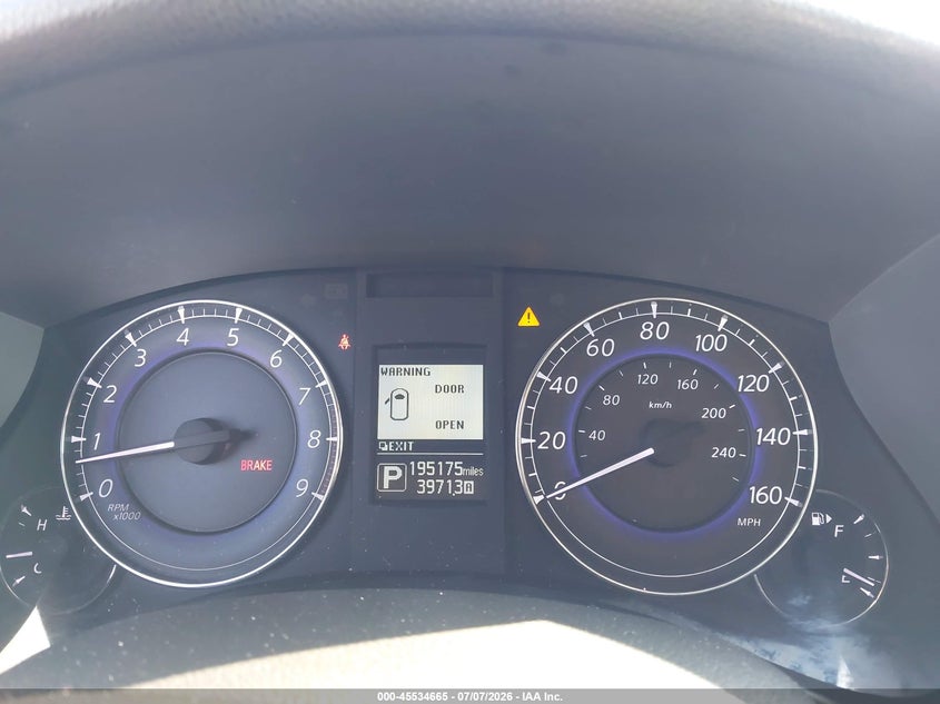 2016 Infiniti Qx50 VIN JN1BJ0RP6GM231514 IAAI salvage auction — FRONT END, Wait Title, sold $1,075 on 2026-08-21 (photo 7)