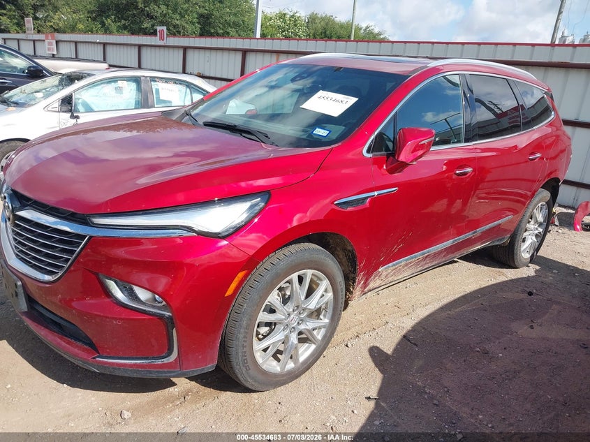 2024 Buick Enclave VIN 5GAERCKW8RJ111757 IAAI salvage auction — REAR END, Salvage Title, sold $9,100 on 2026-08-22 (photo 2)