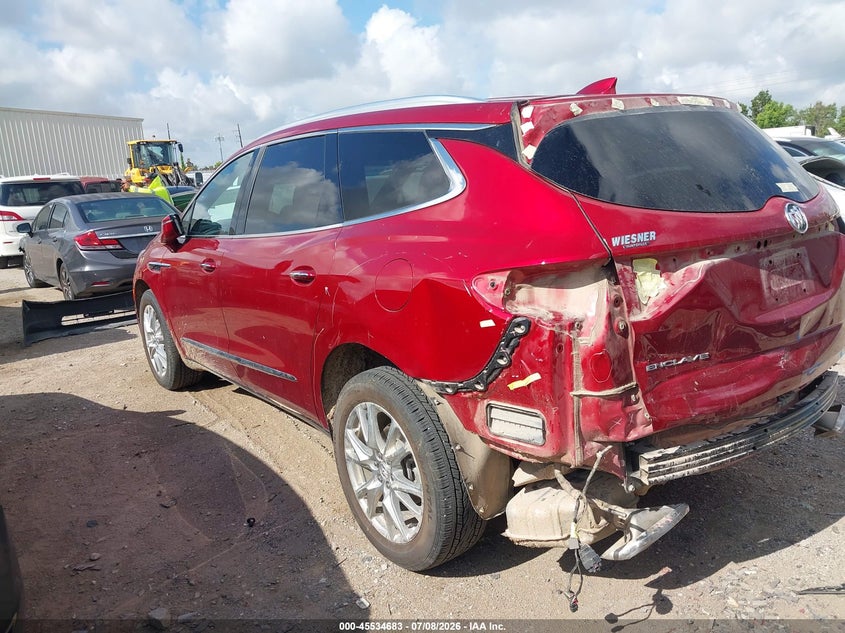2024 Buick Enclave VIN 5GAERCKW8RJ111757 IAAI salvage auction — REAR END, Salvage Title, sold $9,100 on 2026-08-22 (photo 3)