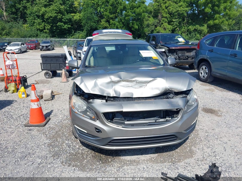 2014 Volvo S60 VIN YV1612FH7E2273832 IAAI salvage auction — FRONT END, Salvage (Ohio), sold $400 on 2026-08-04 (photo 6)