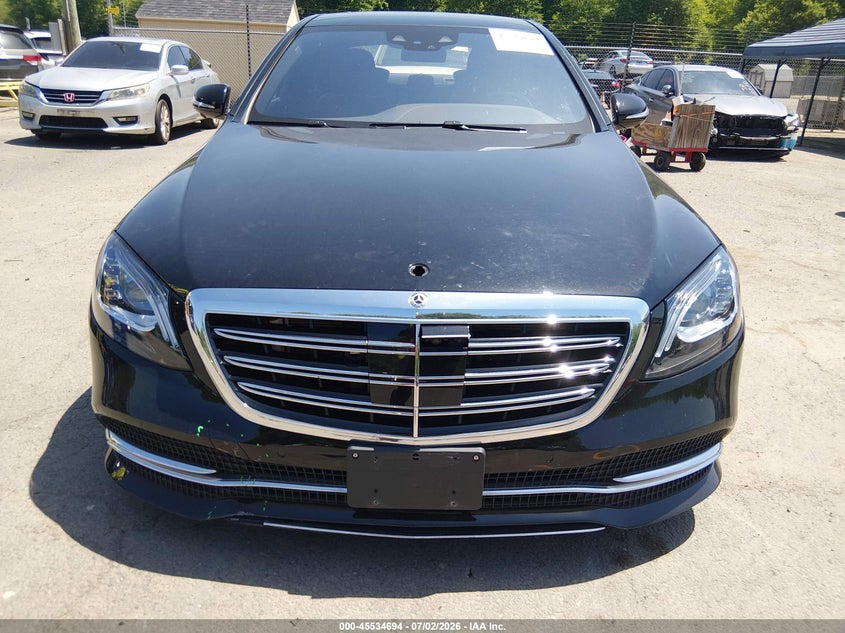 2020 Mercedes-benz S-klasse VIN W1KUG8GB2LA555751 IAAI salvage auction — UNDERCARRIAGE, Salvage (Connecticut), sold $12,600 on 2026-08-24 (photo 6)