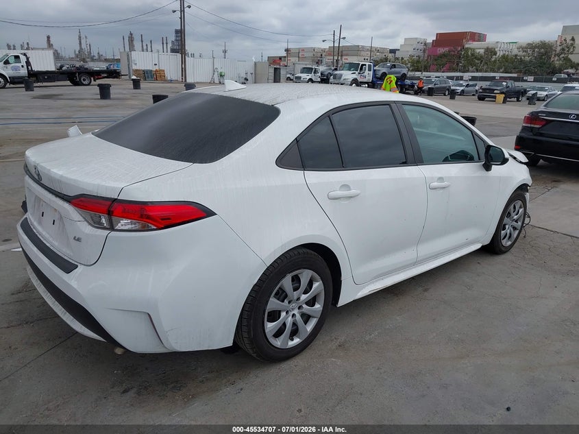 2021 Toyota Corolla VIN 5YFEPMAE0MP211357 IAAI salvage auction — FRONT END, Salvage (California), sold $4,650 on 2026-07-25 (photo 4)
