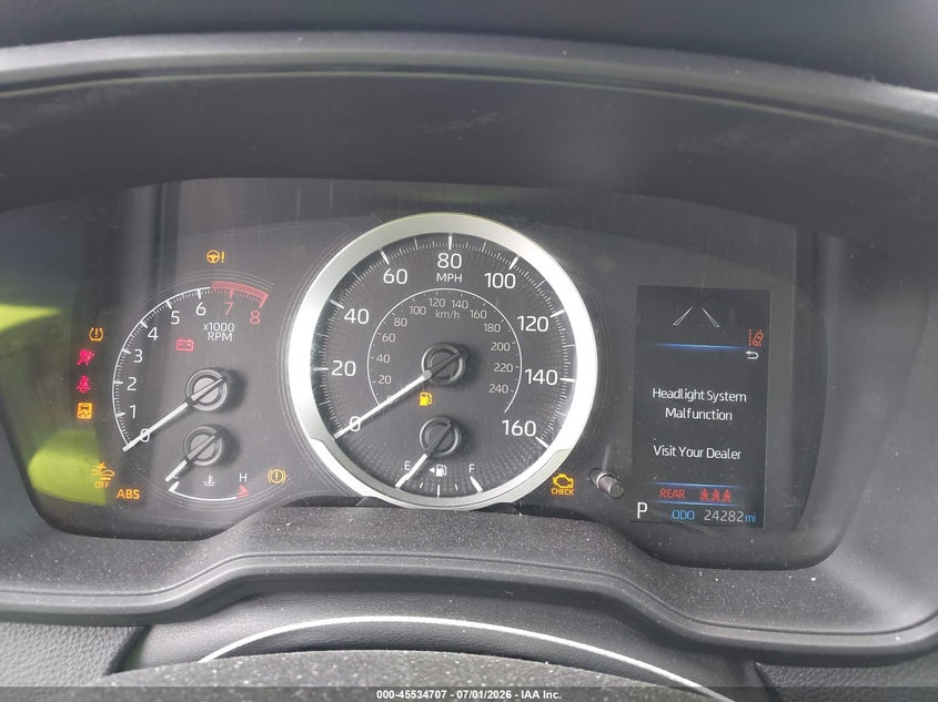 2021 Toyota Corolla VIN 5YFEPMAE0MP211357 IAAI salvage auction — FRONT END, Salvage (California), sold $4,650 on 2026-07-25 (photo 7)