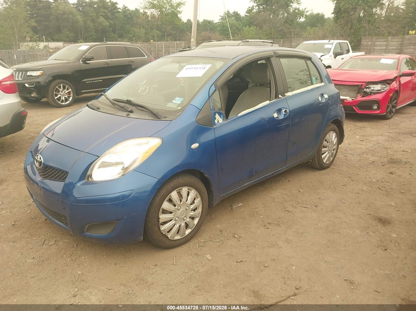 2010 Toyota Yaris VIN JTDKT4K32A5295556 IAAI salvage auction — REAR END, Salvage (Idaho), sold $925 on 2026-07-31 (photo 2)