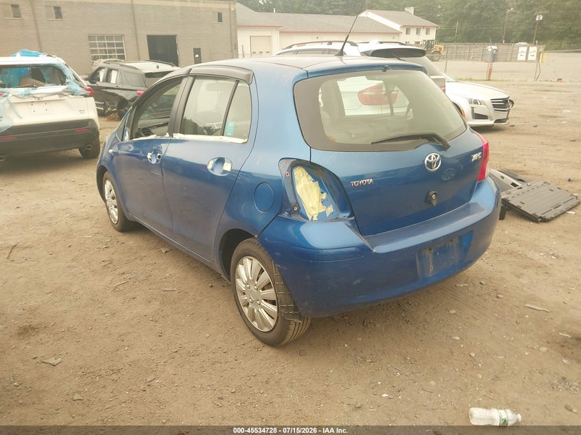 2010 Toyota Yaris VIN JTDKT4K32A5295556 IAAI salvage auction — REAR END, Salvage (Idaho), sold $925 on 2026-07-31 (photo 3)
