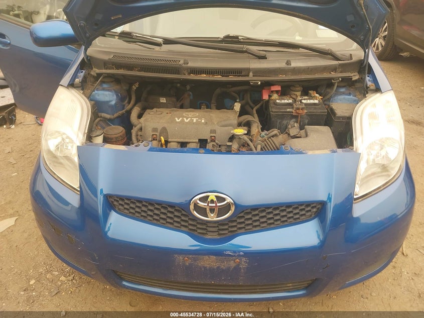 2010 Toyota Yaris VIN JTDKT4K32A5295556 IAAI salvage auction — REAR END, Salvage (Idaho), sold $925 on 2026-07-31 (photo 6)