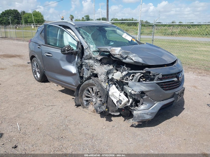 2020 Buick Encore gx VIN KL4MMDSL8LB080476 IAAI salvage auction — RIGHT FRONT, Salvage (Texas), sold $25 on 2026-07-21 (photo 1)