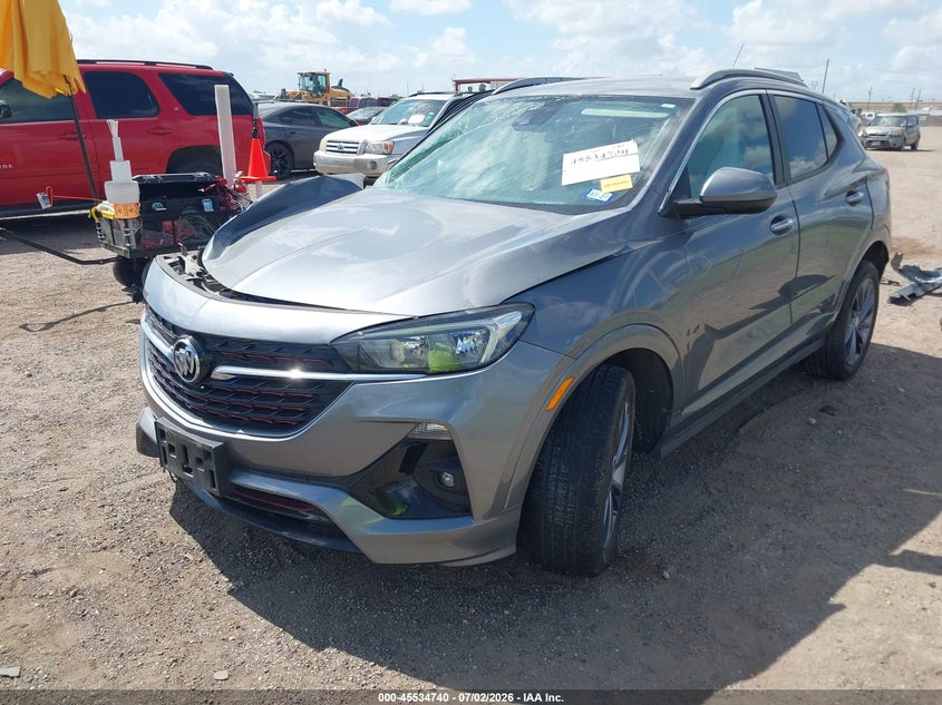 2020 Buick Encore gx VIN KL4MMDSL8LB080476 IAAI salvage auction — RIGHT FRONT, Salvage (Texas), sold $25 on 2026-07-21 (photo 2)