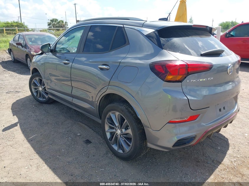 2020 Buick Encore gx VIN KL4MMDSL8LB080476 IAAI salvage auction — RIGHT FRONT, Salvage (Texas), sold $25 on 2026-07-21 (photo 3)
