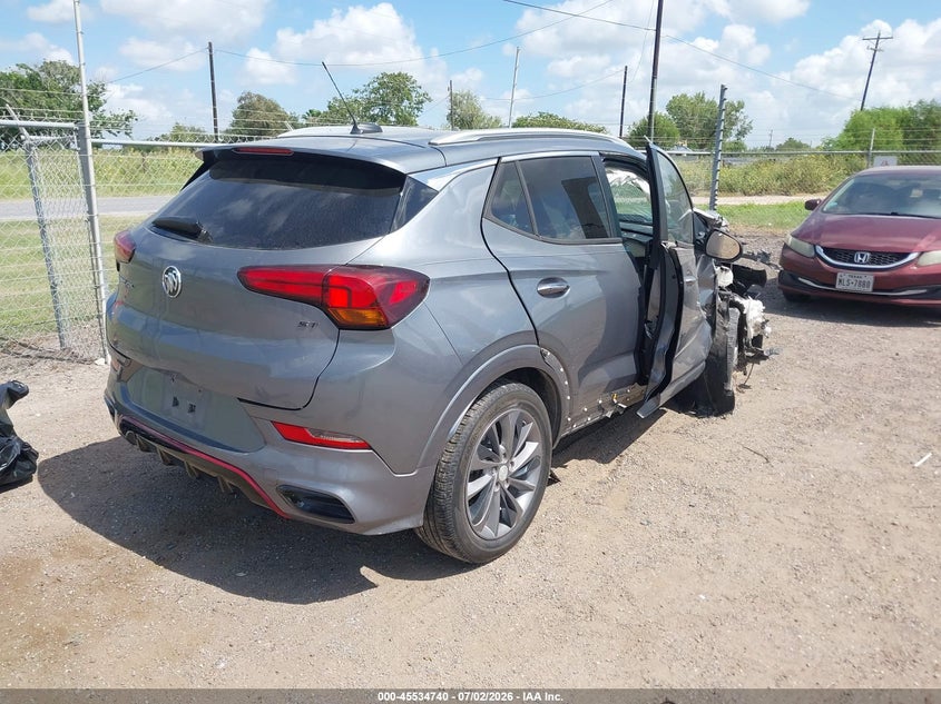 2020 Buick Encore gx VIN KL4MMDSL8LB080476 IAAI salvage auction — RIGHT FRONT, Salvage (Texas), sold $25 on 2026-07-21 (photo 4)
