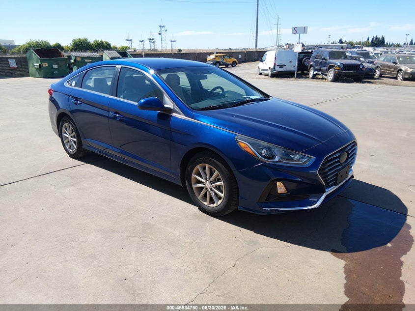 2018 Hyundai Sonata VIN 5NPE24AA0JH691601 — IAAI salvage auction photo
