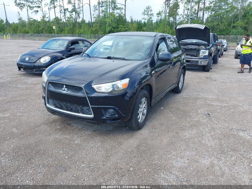 2012 Mitsubishi Outlander sport VIN JA4AP3AU6CZ003322 IAAI salvage auction — NORMAL WEAR, Clear (Florida), sold $725 on 2026-07-14 (photo 2)