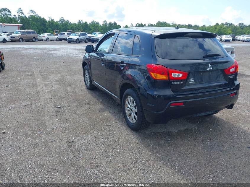 2012 Mitsubishi Outlander sport VIN JA4AP3AU6CZ003322 IAAI salvage auction — NORMAL WEAR, Clear (Florida), sold $725 on 2026-07-14 (photo 3)