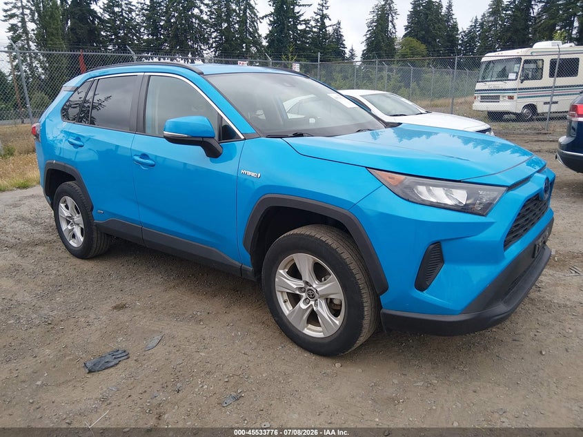2021 Toyota Rav 4 VIN 2T3MWRFV8MW117401 IAAI salvage auction — REAR END, Clear (Washington), sold $3,050 on 2026-07-29 (photo 1)