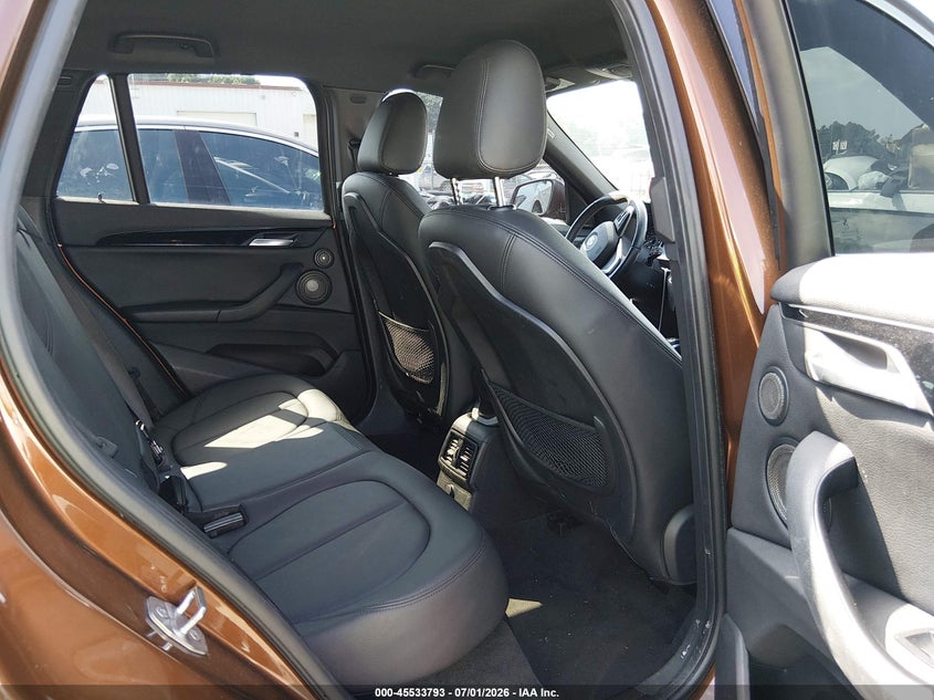 2017 BMW X1 VIN WBXHT3C33H5F72606 IAAI salvage auction — REAR END, Salvage (North Carolina), sold $3,100 on 2026-07-29 (photo 8)
