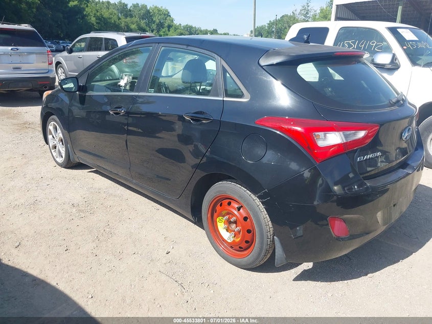 2014 Hyundai Elantra VIN KMHD35LH3EU201622 IAAI salvage auction — NORMAL WEAR, Clear (Kansas), sold $525 on 2026-07-15 (photo 3)