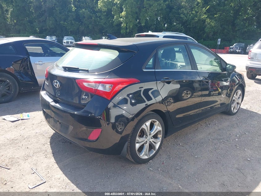 2014 Hyundai Elantra VIN KMHD35LH3EU201622 IAAI salvage auction — NORMAL WEAR, Clear (Kansas), sold $525 on 2026-07-15 (photo 4)