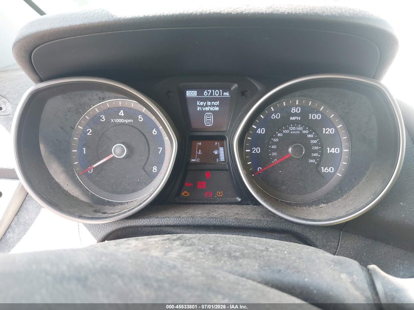 2014 Hyundai Elantra VIN KMHD35LH3EU201622 IAAI salvage auction — NORMAL WEAR, Clear (Kansas), sold $525 on 2026-07-15 (photo 7)