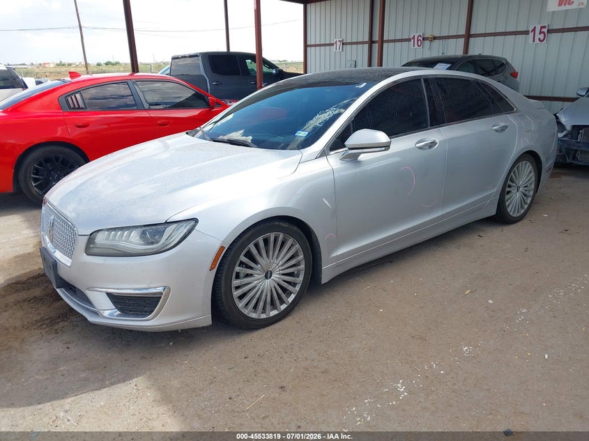 2017 Lincoln Mkz VIN 3LN6L5MU5HR603528 IAAI salvage auction — RIGHT FRONT, Original (Texas), sold $2,800 on 2026-09-03 (photo 2)