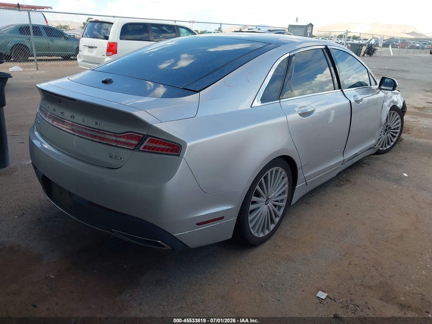 2017 Lincoln Mkz VIN 3LN6L5MU5HR603528 IAAI salvage auction — RIGHT FRONT, Original (Texas), sold $2,800 on 2026-09-03 (photo 4)