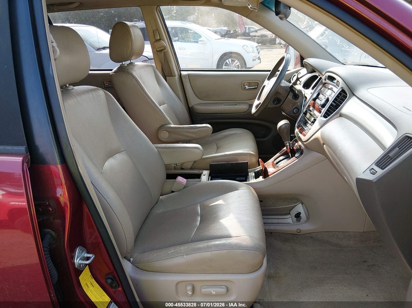 2005 Toyota Highlander VIN JTEEP21A750090822 IAAI salvage auction — NORMAL WEAR, Clear (Virginia), sold $1,175 on 2026-07-08 (photo 5)