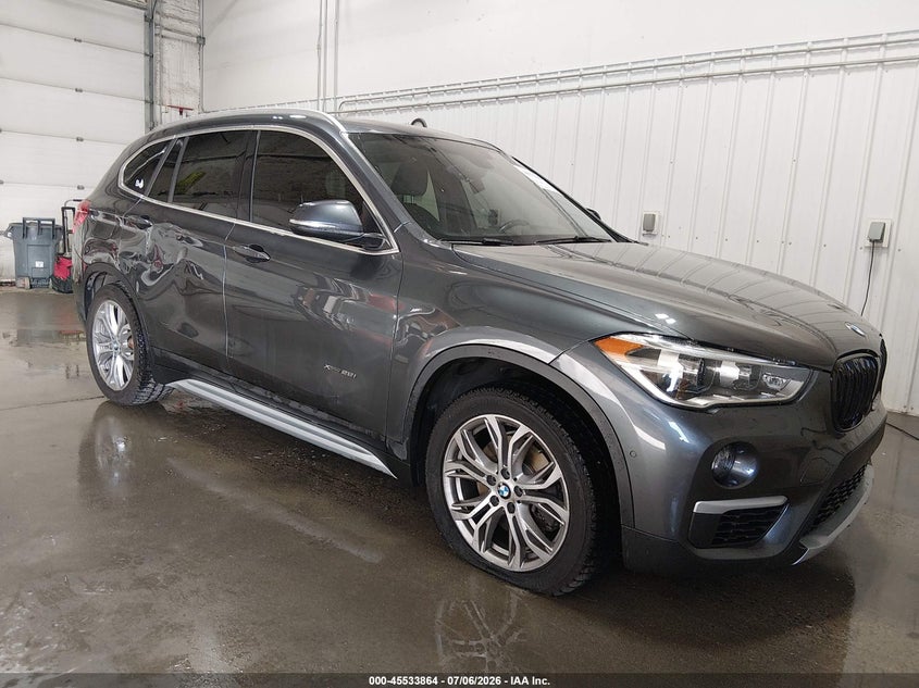 2017 BMW X1 VIN WBXHT3C31H5F74063 IAAI salvage auction — SIDE, Bill Of Sale (Alaska), sold $9,650 on 2026-07-31 (photo 1)