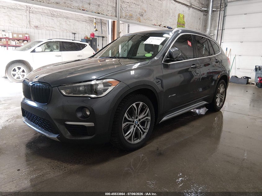 2017 BMW X1 VIN WBXHT3C31H5F74063 IAAI salvage auction — SIDE, Bill Of Sale (Alaska), sold $9,650 on 2026-07-31 (photo 2)