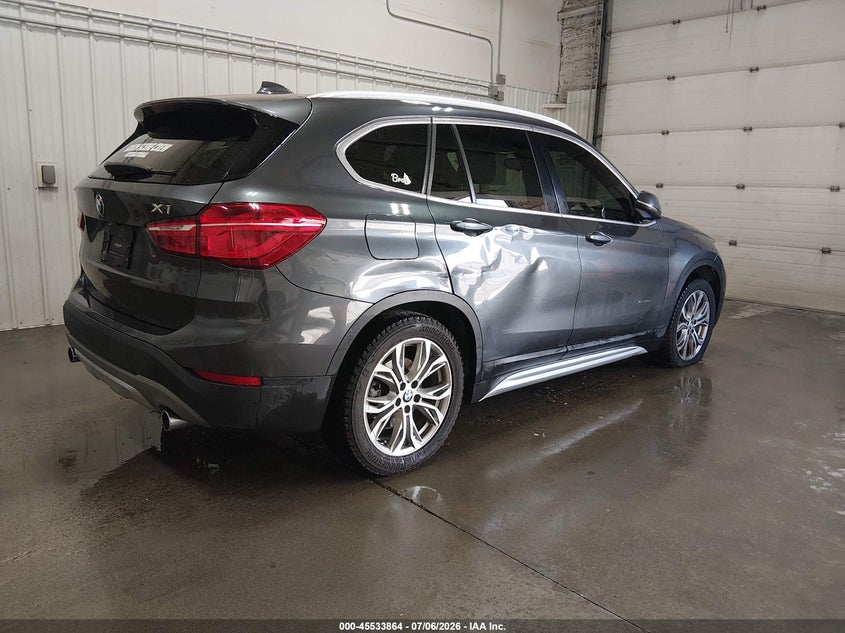 2017 BMW X1 VIN WBXHT3C31H5F74063 IAAI salvage auction — SIDE, Bill Of Sale (Alaska), sold $9,650 on 2026-07-31 (photo 4)