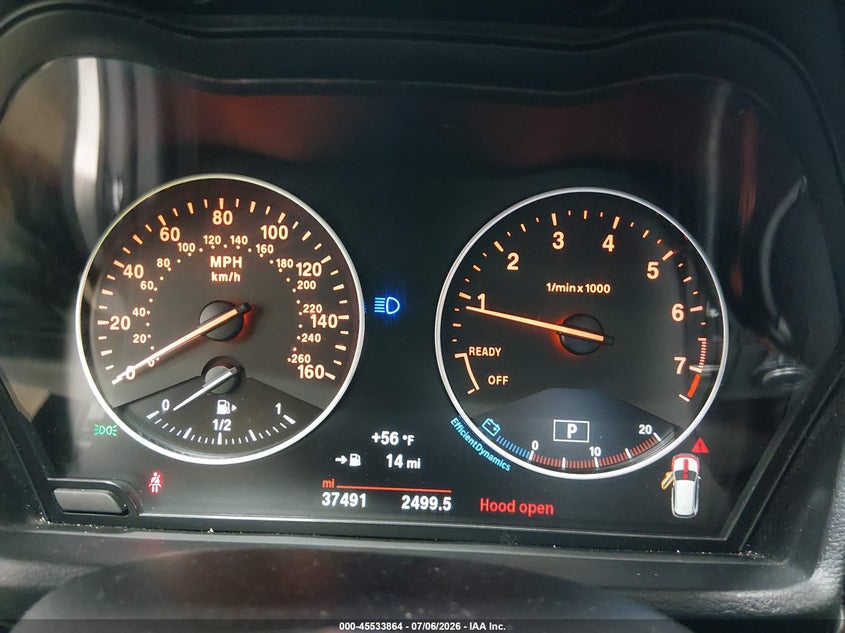 2017 BMW X1 VIN WBXHT3C31H5F74063 IAAI salvage auction — SIDE, Bill Of Sale (Alaska), sold $9,650 on 2026-07-31 (photo 7)
