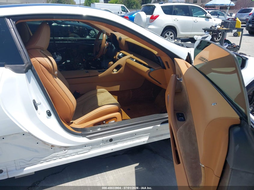 2022 Lexus Lc VIN JTHLP5AY0NA104840 IAAI salvage auction — FRONT END, Salvage (California), sold $41,750 on 2026-07-20 (photo 5)