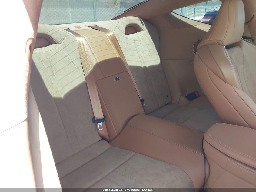 2022 Lexus Lc VIN JTHLP5AY0NA104840 IAAI salvage auction — FRONT END, Salvage (California), sold $41,750 on 2026-07-20 (photo 8)