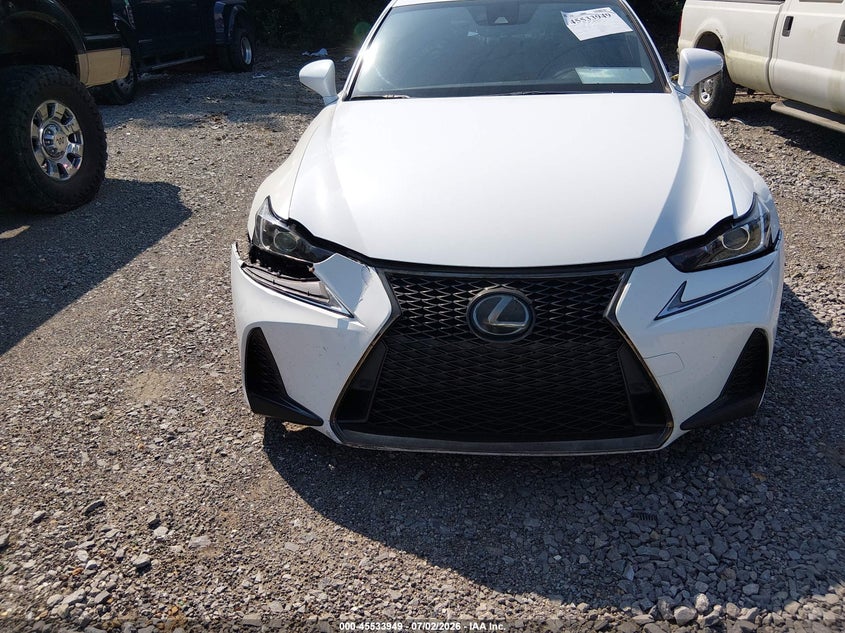 2017 Lexus Is VIN JTHBA1D23H5038942 IAAI salvage auction — FRONT END, Salvage (Tennessee), sold $4,150 on 2026-07-23 (photo 6)