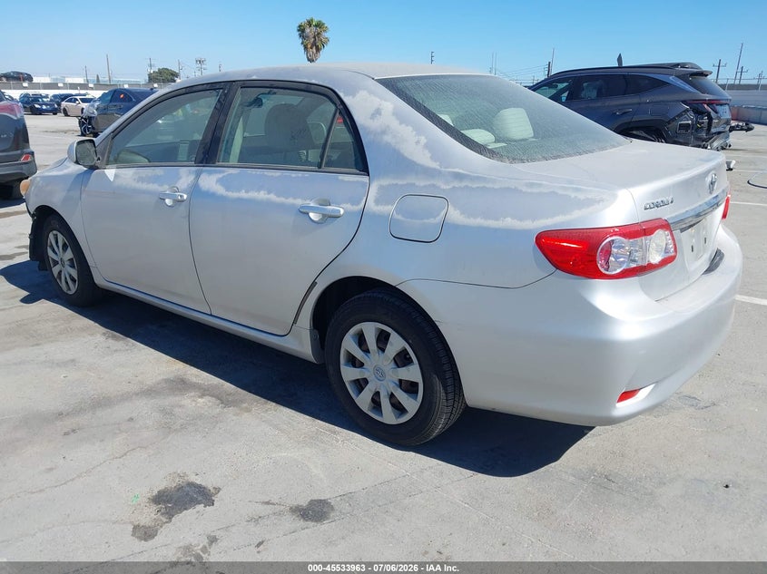 2011 Toyota Corolla VIN JTDBU4EE2BJ101093 IAAI salvage auction — FRONT END, Salvage (California), sold $25 on 2026-07-29 (photo 3)