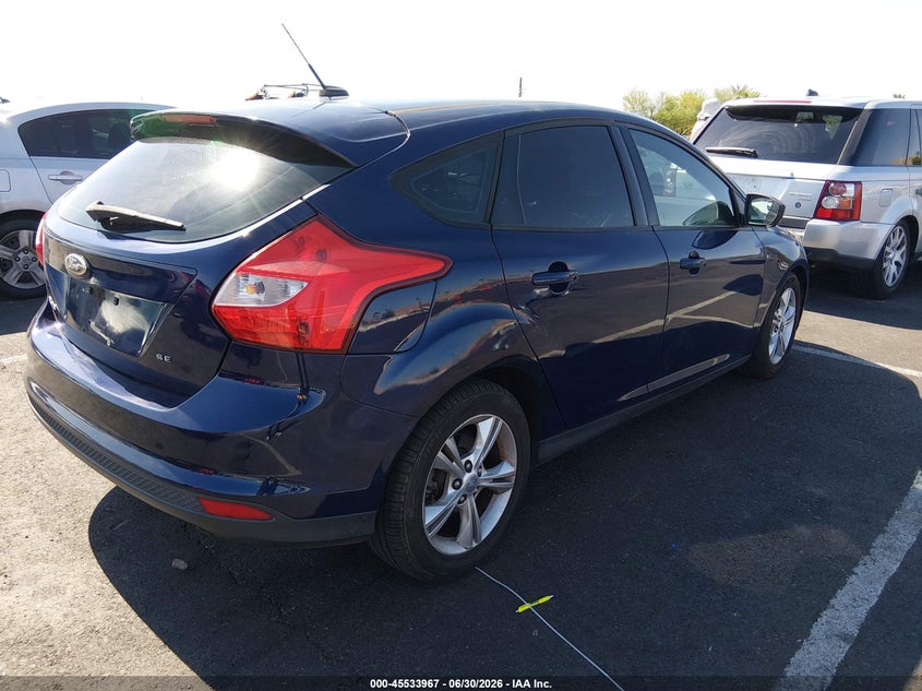 2012 Ford Focus VIN 1FAHP3K20CL151198 IAAI salvage auction — NORMAL WEAR, Salvage Title, sold $850 on 2026-07-24 (photo 4)