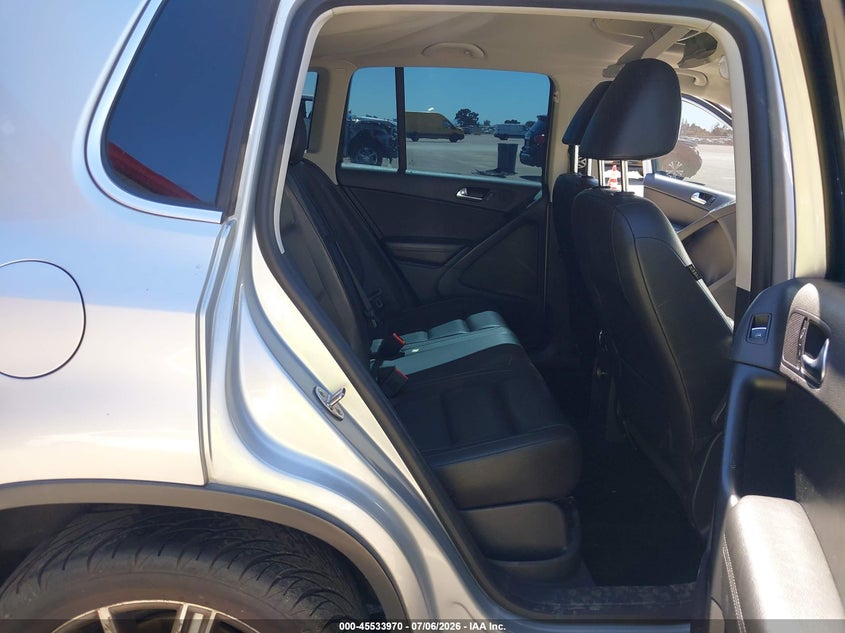 2013 Volkswagen Tiguan VIN WVGBV7AX5DW507330 IAAI salvage auction — NORMAL WEAR, Clear - Dealer Only (California), sold $650 on 2026-07-14 (photo 8)