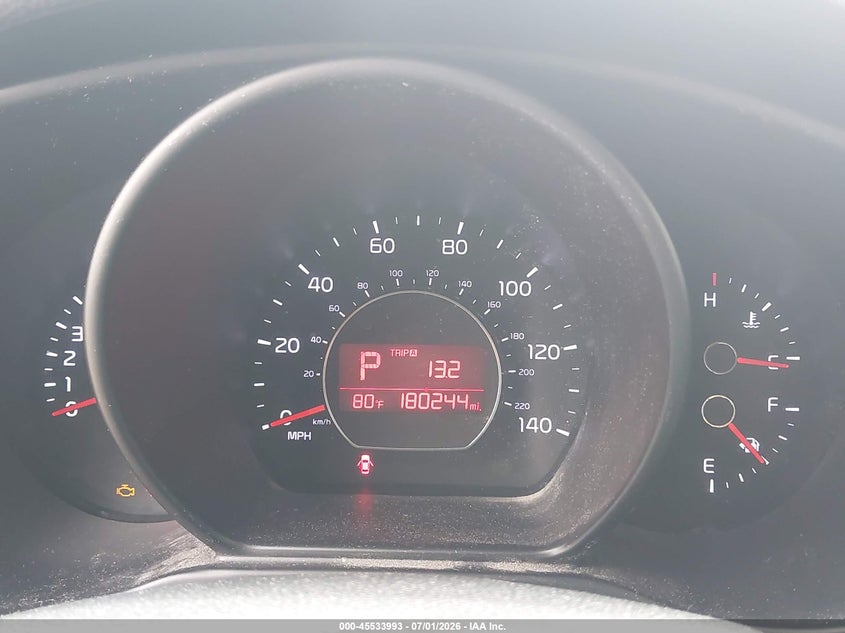 2016 Kia Soul VIN KNDJP3A51G7328668 IAAI salvage auction — NORMAL WEAR, Clear - Dealer Only (California), sold $675 on 2026-07-14 (photo 7)