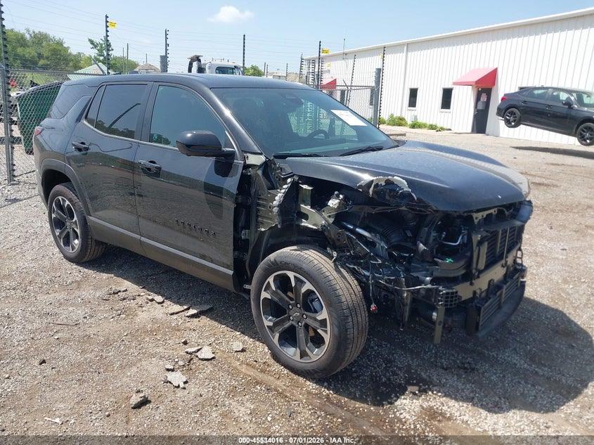2026 Chevrolet Equinox VIN 3GNAXPEG9TL444751 IAAI salvage auction — RIGHT FRONT, Salvage (Illinois), sold $8,000 on 2026-08-22 (photo 1)