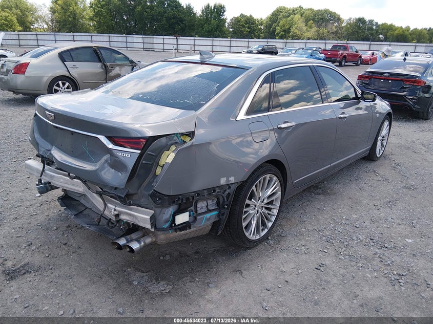 2020 Cadillac Ct6 VIN 1G6KE5RS7LU100043 IAAI salvage auction — REAR END, Salvage Title, sold $11,700 on 2026-09-30 (photo 4)