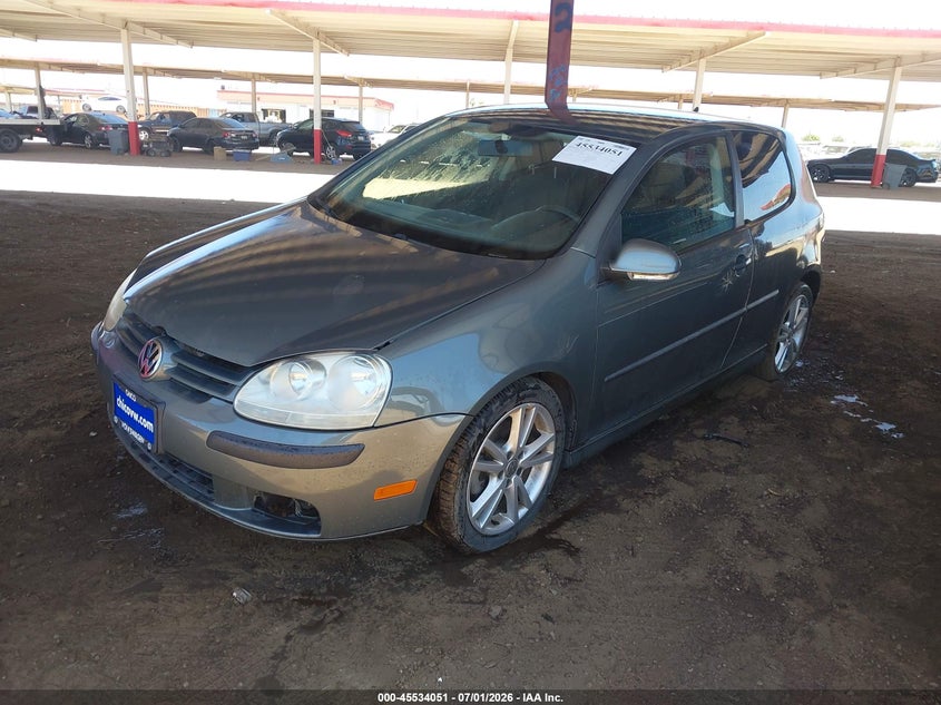 2007 Volkswagen Rabbit VIN WVWAS71K47W175947 IAAI salvage auction — LEFT FRONT, Salvage (Arizona), sold $1,000 on 2026-07-28 (photo 2)