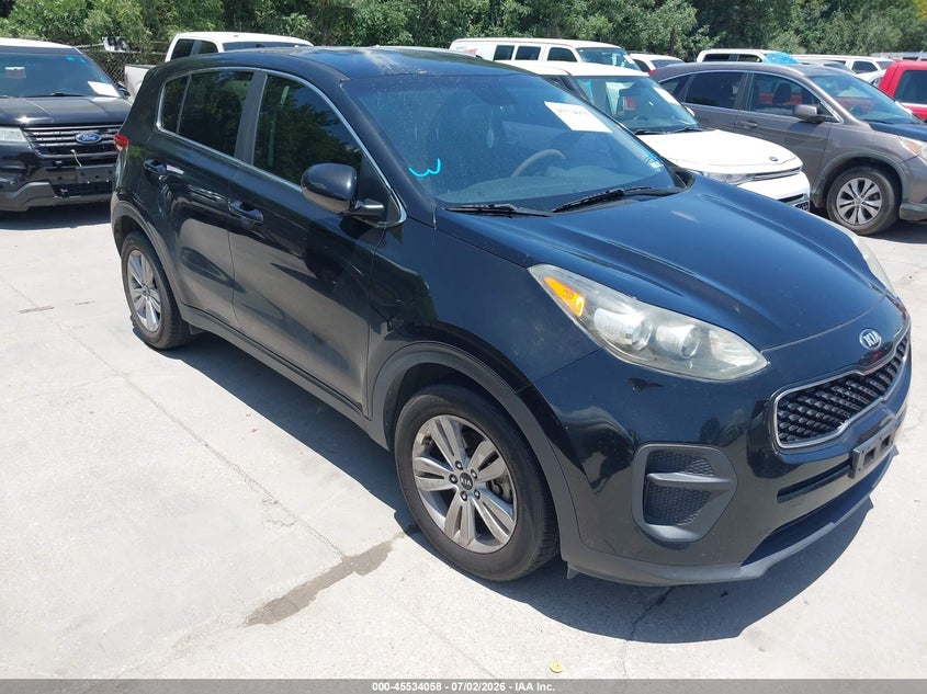 2017 Kia Sportage VIN KNDPM3AC5H7050313 IAAI salvage auction — NORMAL WEAR, Original (Texas), sold $2,600 on 2026-07-13 (photo 1)