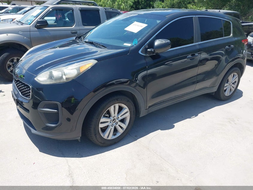 2017 Kia Sportage VIN KNDPM3AC5H7050313 IAAI salvage auction — NORMAL WEAR, Original (Texas), sold $2,600 on 2026-07-13 (photo 2)