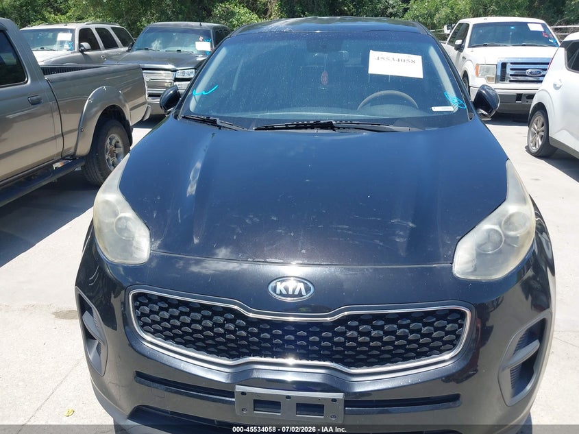 2017 Kia Sportage VIN KNDPM3AC5H7050313 IAAI salvage auction — NORMAL WEAR, Original (Texas), sold $2,600 on 2026-07-13 (photo 6)