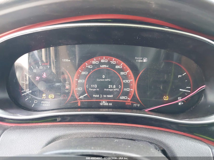 2014 Dodge Dart VIN 1C3CDFDH8ED902520 IAAI salvage auction — NORMAL WEAR, Clear (Washington), sold $275 on 2026-07-22 (photo 7)