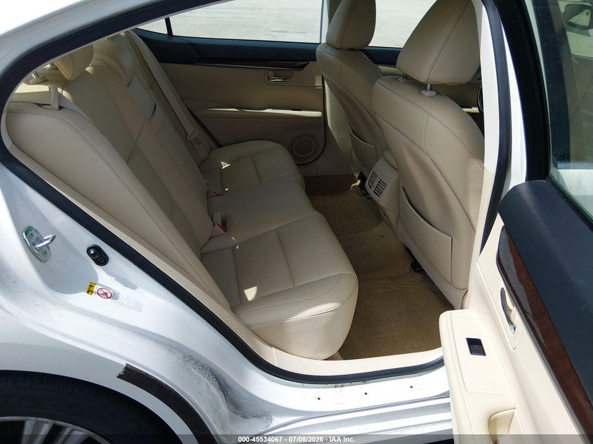 2013 Lexus ES VIN JTHBK1GG6D2000928 IAAI salvage auction — RIGHT FRONT, Salvage Title, sold $25 on 2026-07-30 (photo 8)