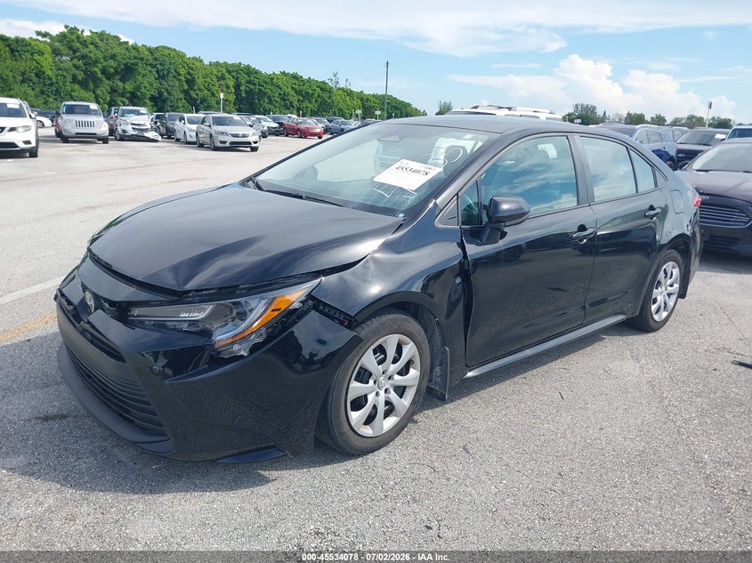 2025 Toyota Corolla VIN 5YFB4MDE9SP274235 IAAI salvage auction — FRONT END, Rebuildable (Florida), sold $5,625 on 2026-07-16 (photo 2)