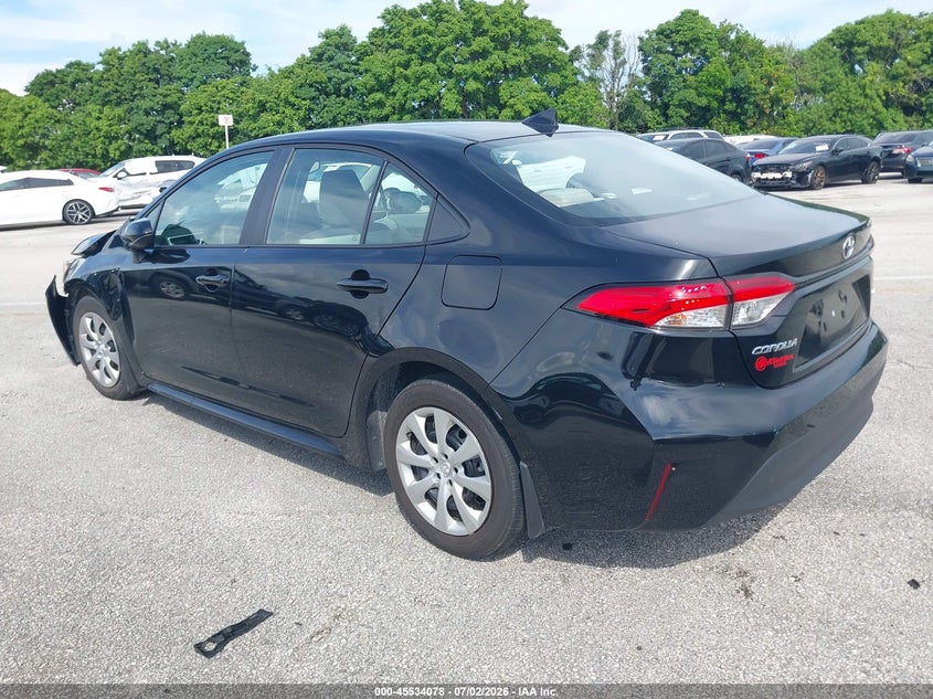 2025 Toyota Corolla VIN 5YFB4MDE9SP274235 IAAI salvage auction — FRONT END, Rebuildable (Florida), sold $5,625 on 2026-07-16 (photo 3)