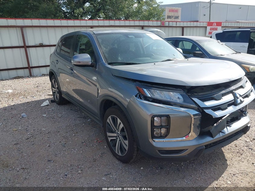 2024 Mitsubishi Outlander VIN JA4ARUAU2RU016879 IAAI salvage auction — FRONT END, Enterprise Vehicles Clear Only (Texas), sold $9,150 on 2026-07-09 (photo 1)