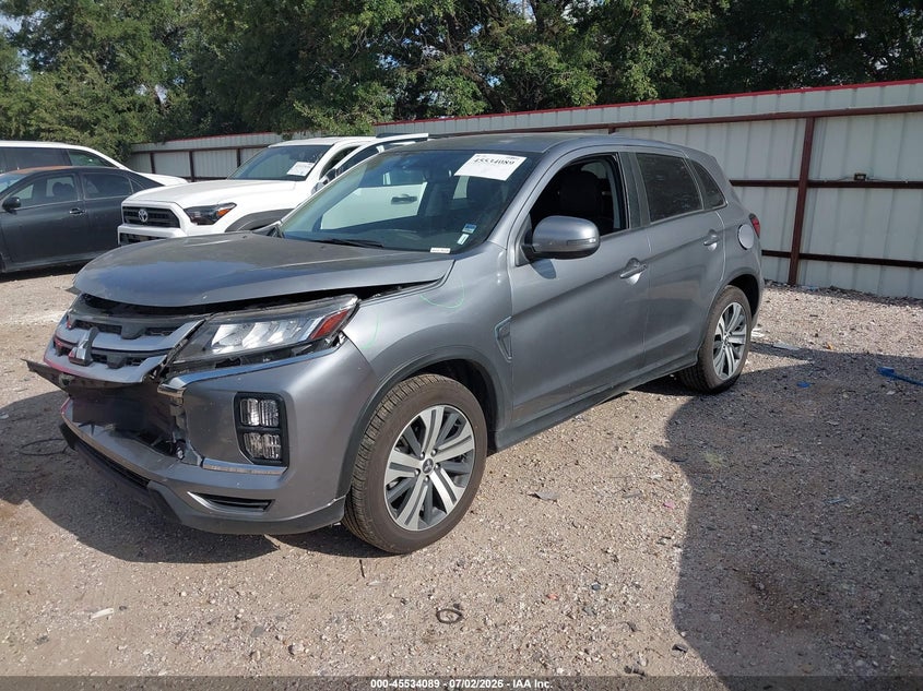 2024 Mitsubishi Outlander VIN JA4ARUAU2RU016879 IAAI salvage auction — FRONT END, Enterprise Vehicles Clear Only (Texas), sold $9,150 on 2026-07-09 (photo 2)