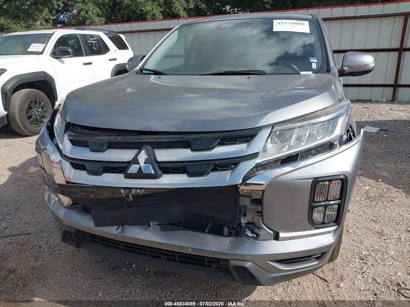 2024 Mitsubishi Outlander VIN JA4ARUAU2RU016879 IAAI salvage auction — FRONT END, Enterprise Vehicles Clear Only (Texas), sold $9,150 on 2026-07-09 (photo 6)